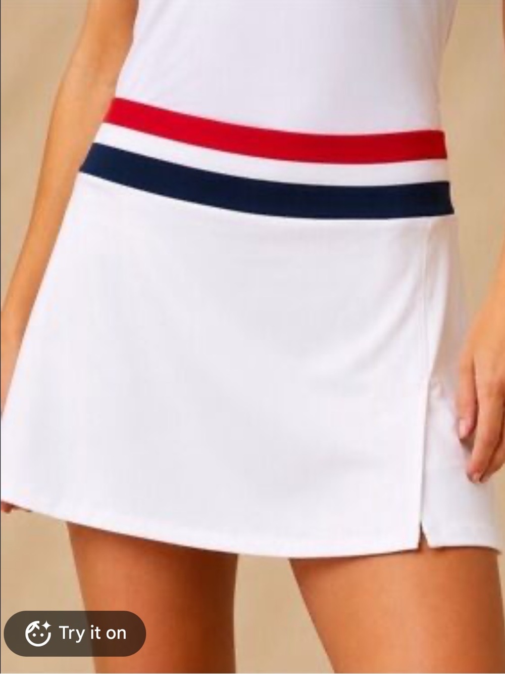 Tuckernuck Americana Atheltic Skort NWT